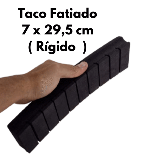 Taco de Apoio Fatiado 7 x 29,5 cm para Lixamento Manual - Imagem 2