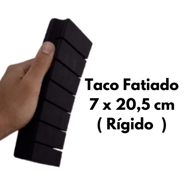 Taco de Apoio Fatiado 7 x 20,5 cm para Lixamento Manual - Imagem 2
