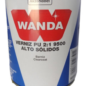 Verniz Pu 2:1 Wanda 9500 Hs 900ml + 450ml Catalisador Wanda