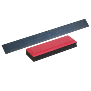 Kit Taco 7 X 23 Cm Lixador Manual Mais Regua Aplicar Massa