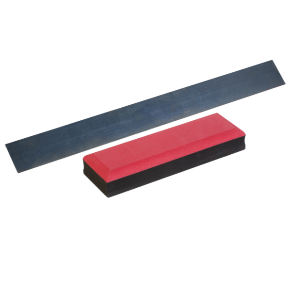 Kit Taco 7 X 23 Cm Lixador Manual Mais Regua Aplicar Massa