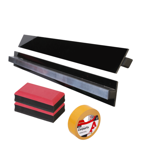 Kit Taco De Acrilico 70 Cm / 2 Taco 7x13 E Fita Dupla Face