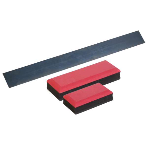 Kit 2 Taco Lixador 7x13cm / 7 X 20cm E 1 Regua 50 X 5 Cm