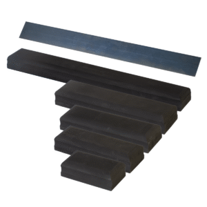 Kit 5 Taco Lixador Manual 100% Rigido + Regua 5 X 50 Cm