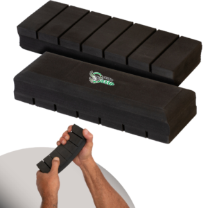 Taco Fatiado Original  7 x 20,5 cm Lixador Manual Pintando Carro Apoio Lixa Pintura Automotivo Funilaria