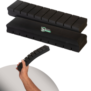 Taco Fatiado Original  7 x 29,5 cm Lixador Manual Pintando Carro Apoio Lixa Pintura Automotivo Funilaria