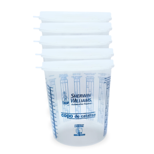 5 Copos Para Catalíse de Plástico 450ml - Sherwin Williams