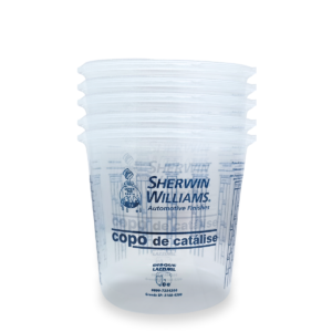 5 Copos Para Catalíse de Plástico 1,5L - Sherwin Williams