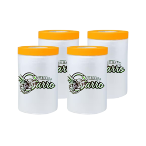 Kit 4x Plastico Est&aacute;tico C/Fita Crepe - Med 55cm X 20mts